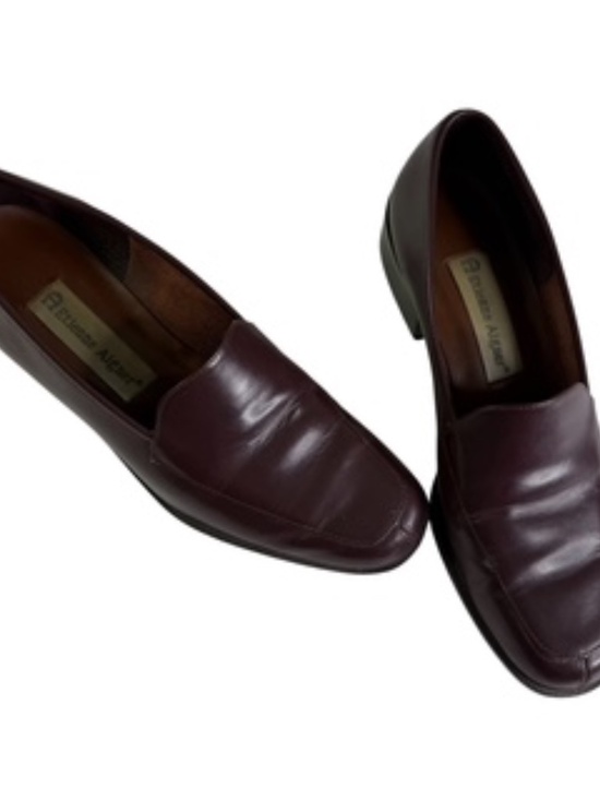 Etienne Aigner Burgundy Townsend Loafer Size 6M - Picture 5 of 10